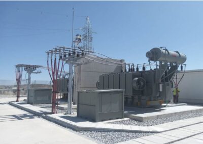 SUBESTACIÓN ELÉCTRICA DIAMOND (FÁBRICA DE DIAMANTES DIAMON FOUNDRY) EN TRUJILLO, CÁCERES